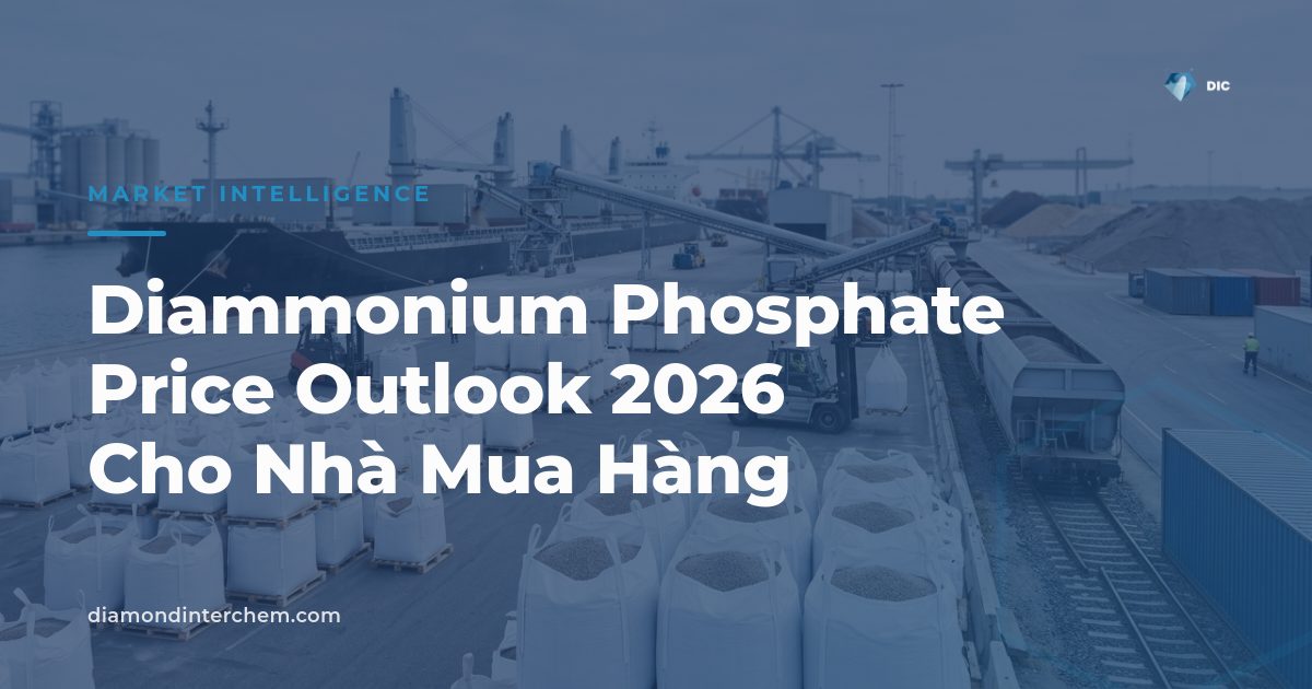 Biểu đồ minh họa xu hướng diammonium phosphate price cho nhà sản xuất phân bón Đông Nam Á