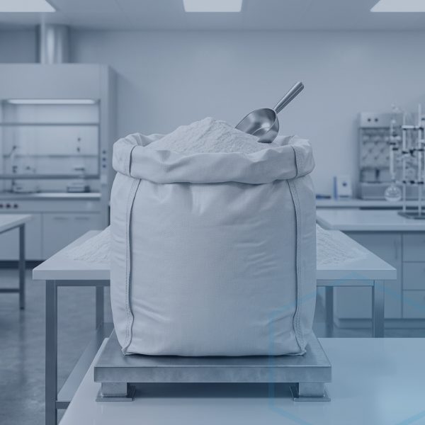 Crystalline fumaric acid grades powder samples used in food and technical formulation